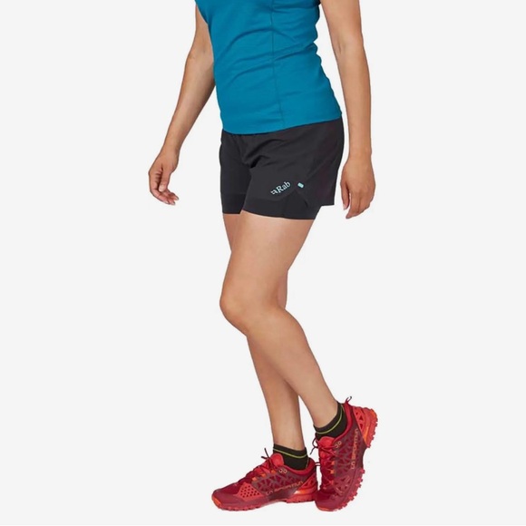Women’s Black Rab Talus Trail Shorts size Large - Picture 8 of 16